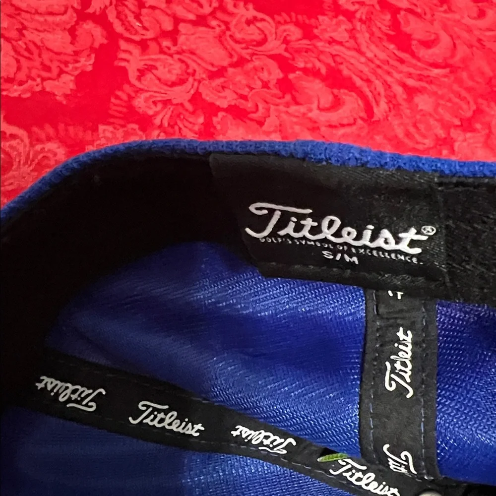 Titleist Golf Hat Royal Blue Performance Cap S/M Embroidered Logo